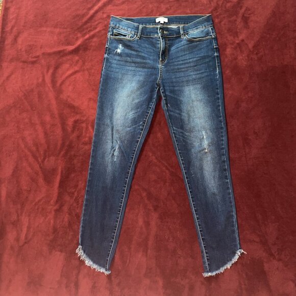 Juicy Couture Shark Bite Skinny Jeans‎ Size 10 - Picture 1 of 2